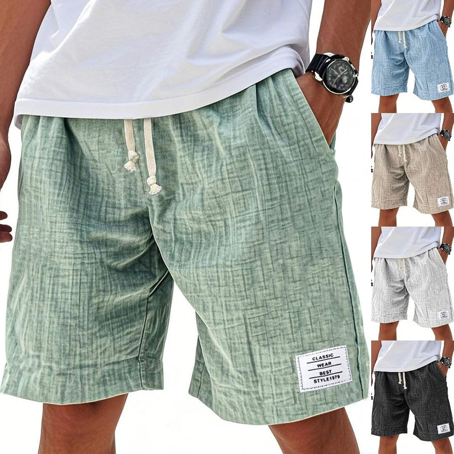 Marek | Szorty Casualowe z Gumą w Pasie