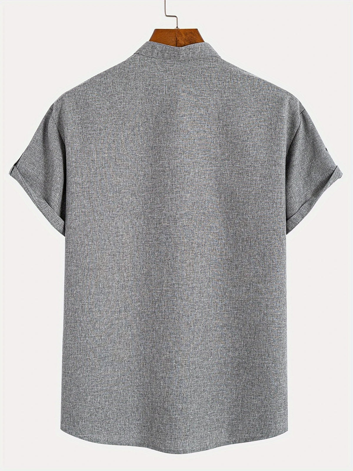 Leblanc™ | Elegancka koszula z krótkim rękawem i stójką