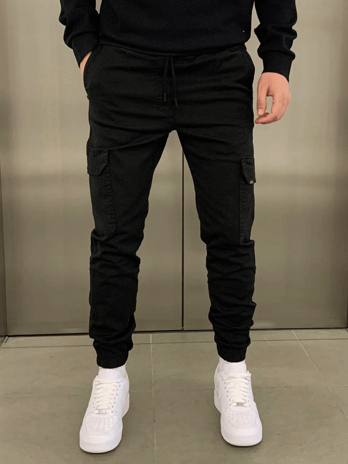 Kacper | Spodnie Jogger Cargo