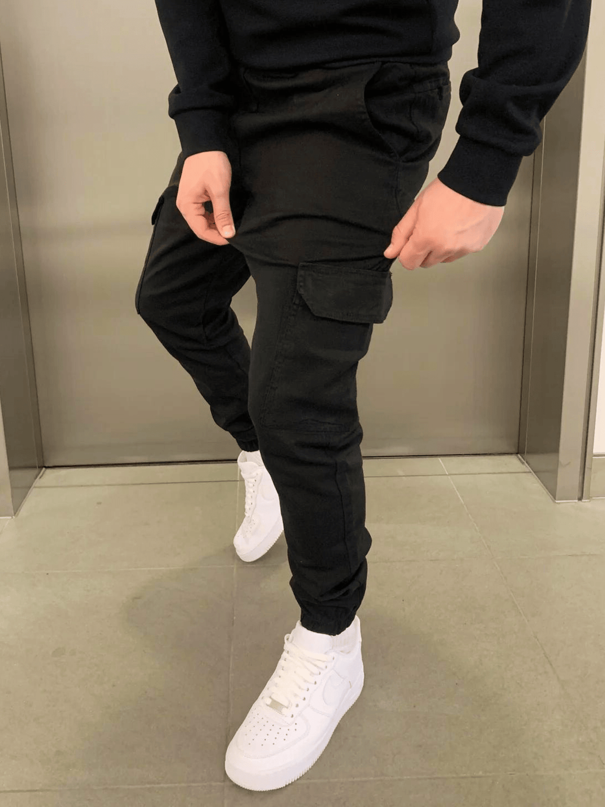 Kacper | Spodnie Jogger Cargo