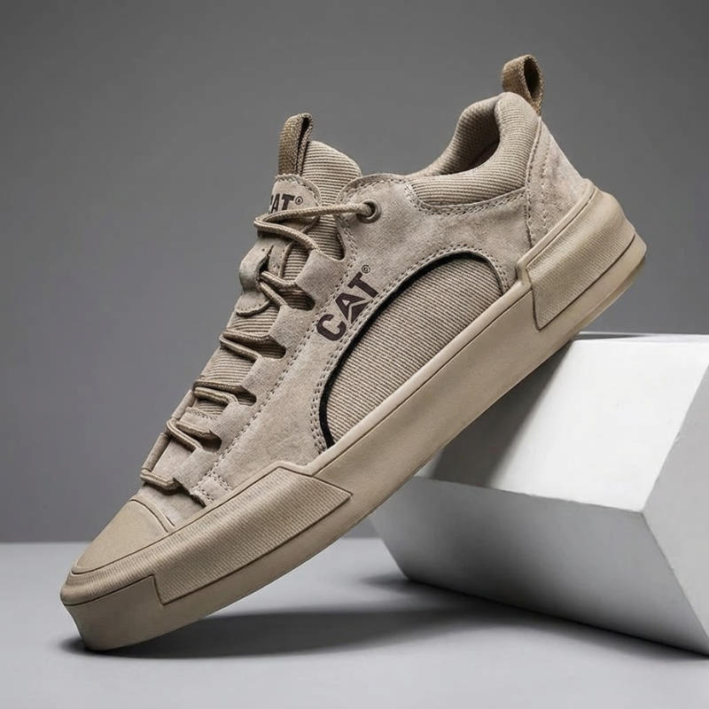 UrbanEdge | Skórzane Sneakersy Dzienne