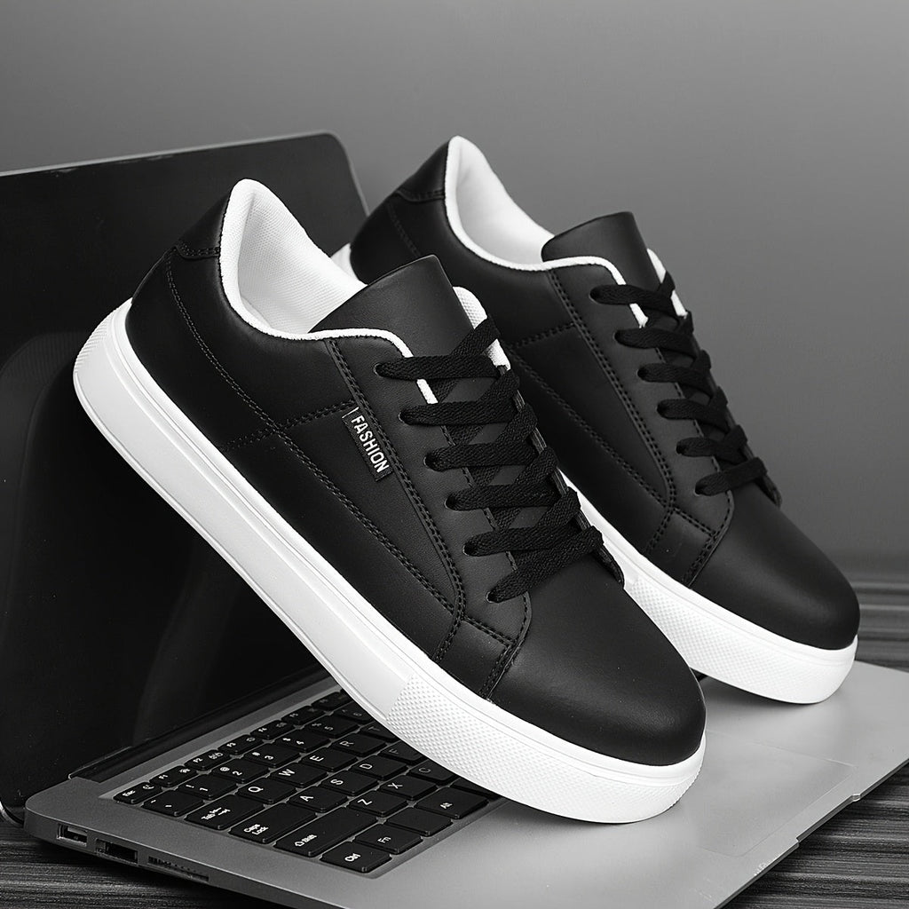 Nolan | Lekkie Skórzane Sneakersy