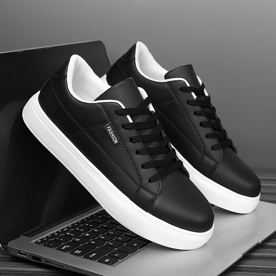 Nolan | Lekkie Skórzane Sneakersy