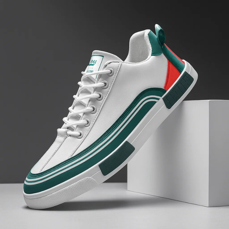 Sorrento | Sportowe Sneakersy Skórzane