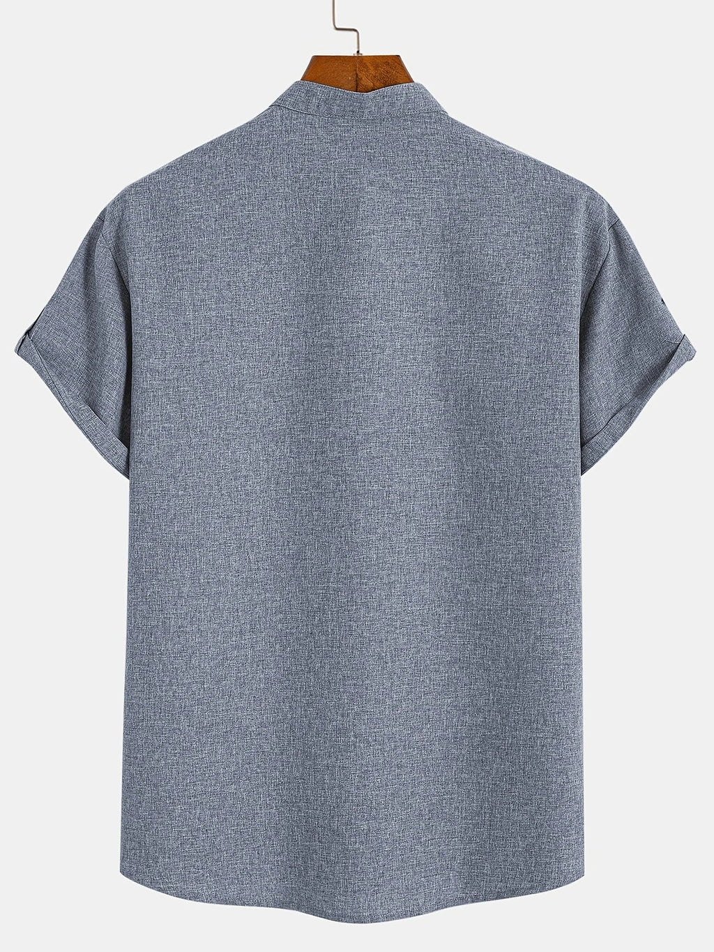 Leblanc™ | Elegancka koszula z krótkim rękawem i stójką