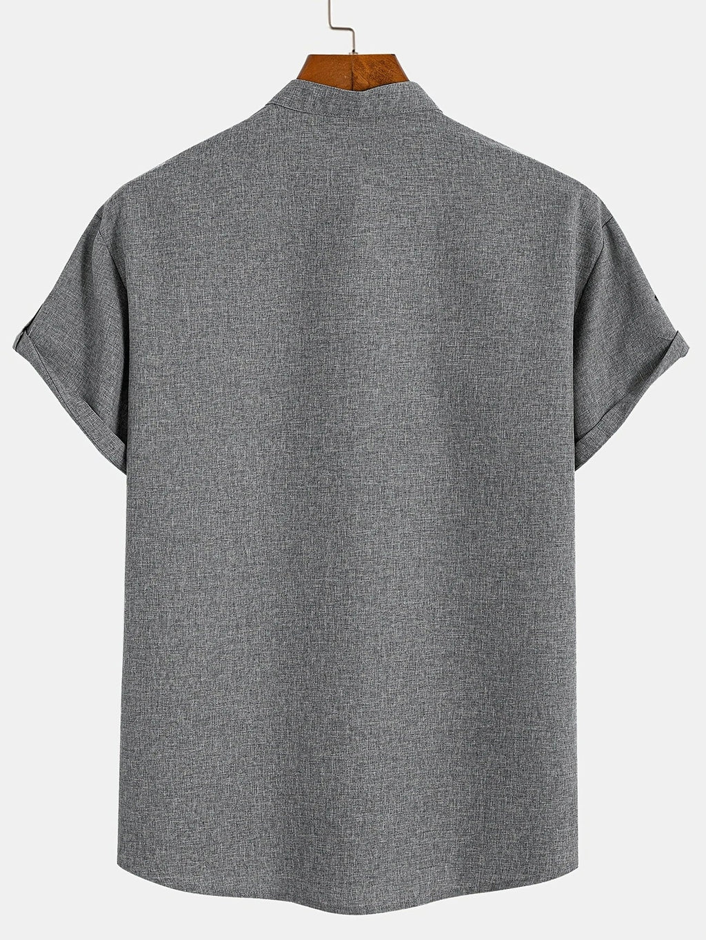 Leblanc™ | Elegancka koszula z krótkim rękawem i stójką