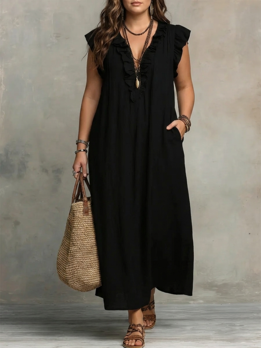 Camellia | Letnia Sukienka Maxi