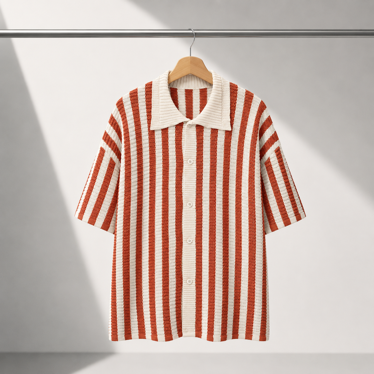 Vincenzo | Dzianinowe Polo w Paski