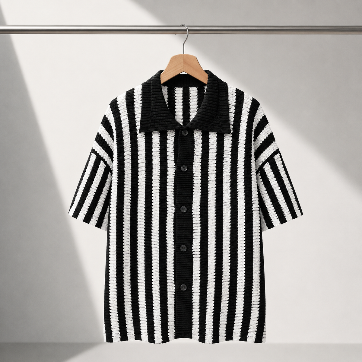Vincenzo | Dzianinowe Polo w Paski
