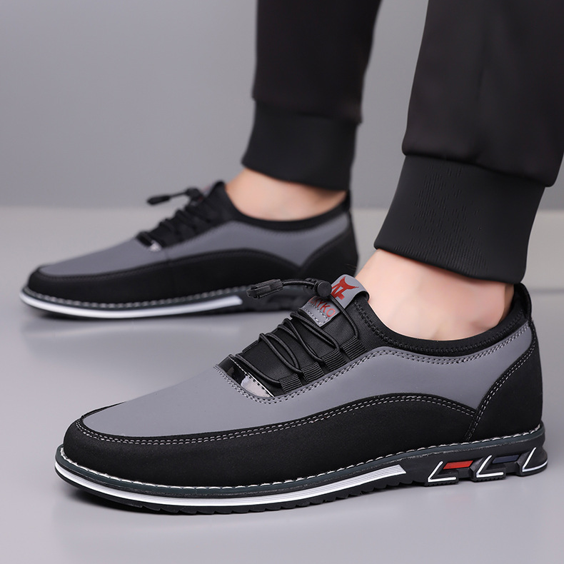 Lavio | Wygodne Skórzane Sneakersy