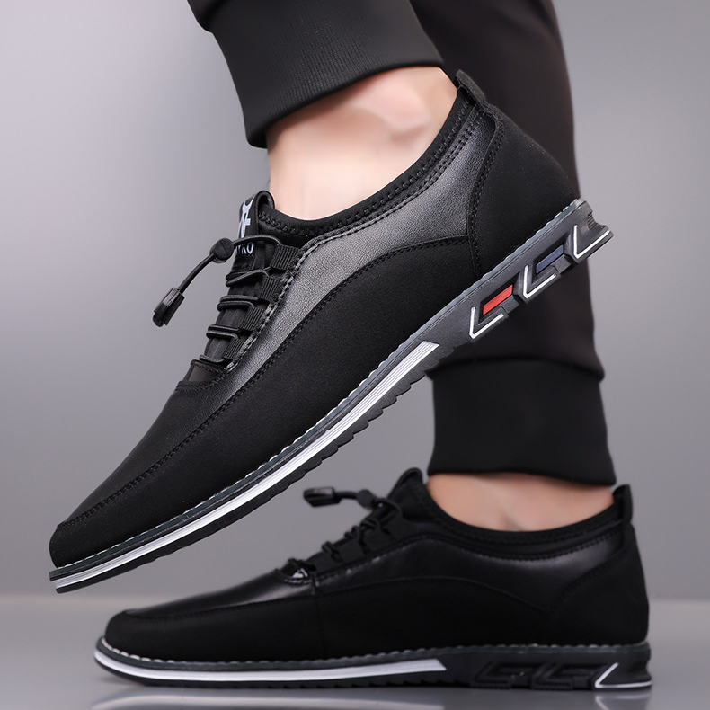 Lavio | Wygodne Skórzane Sneakersy