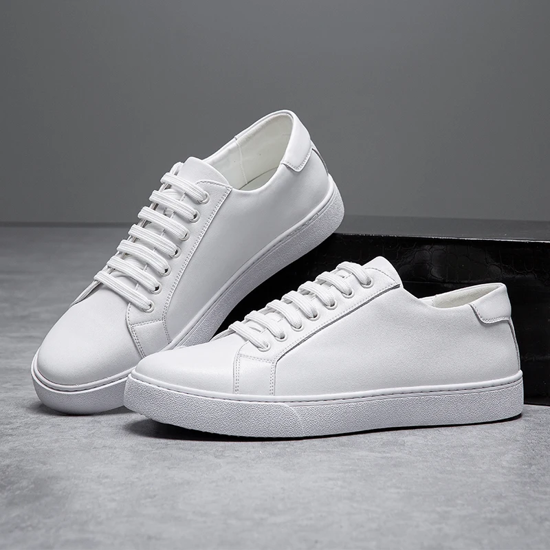 Alviro | Włoskie Skórzane Sneakersy