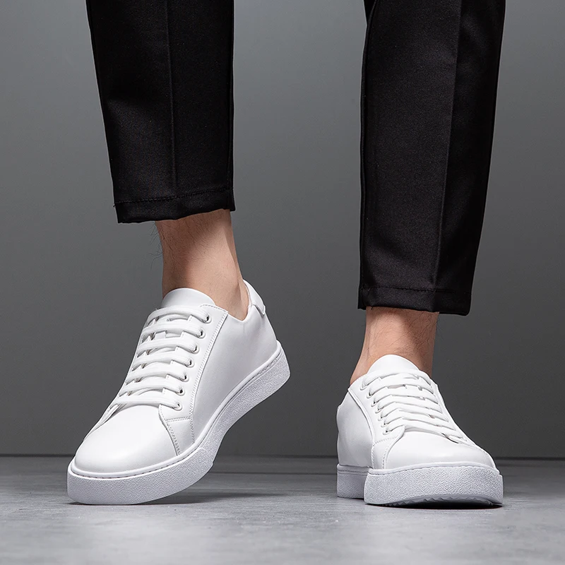 Alviro | Włoskie Skórzane Sneakersy