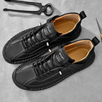 Hawthorne | Skórzane sneakersy męskie