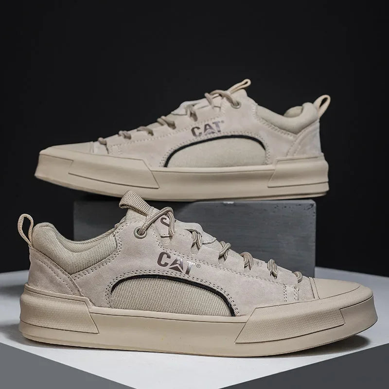 UrbanEdge | Skórzane Sneakersy Dzienne