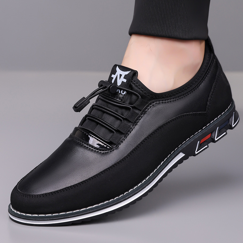 Lavio | Wygodne Skórzane Sneakersy