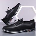Lavio | Wygodne Skórzane Sneakersy
