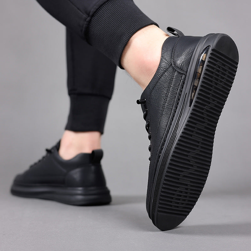 Carson | Amortyzowane Skórzane Sneakersy