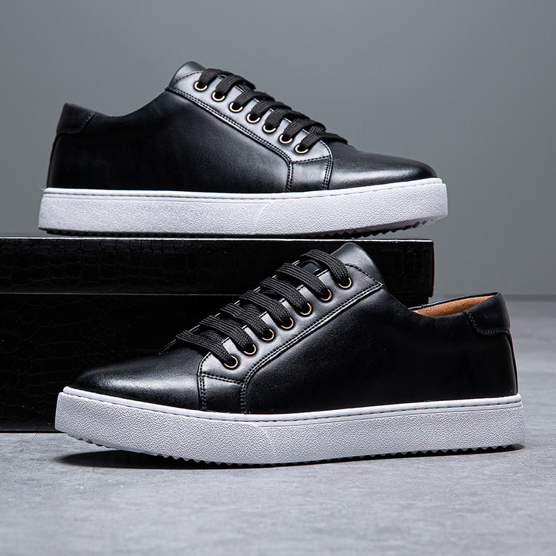 Alviro | Włoskie Skórzane Sneakersy