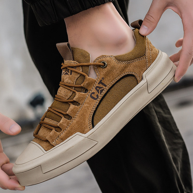 UrbanEdge | Skórzane Sneakersy Dzienne