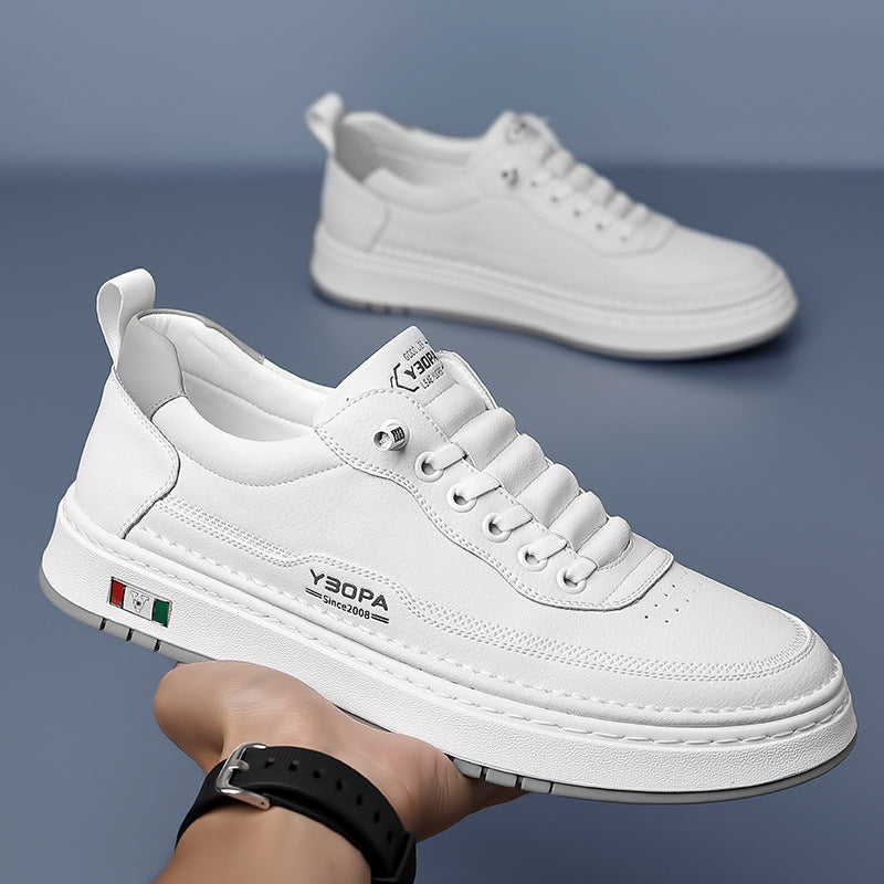 Lucetti | Skórzane Sneakersy z Włoskim Szlifem