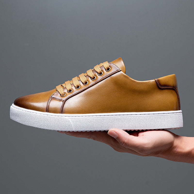 Alviro | Włoskie Skórzane Sneakersy