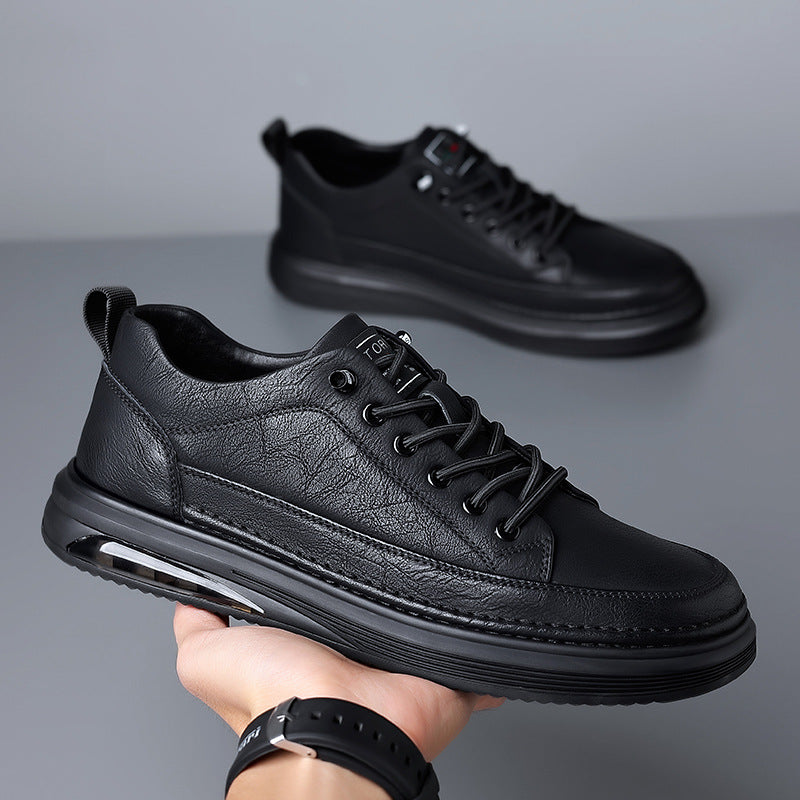 Carson | Amortyzowane Skórzane Sneakersy