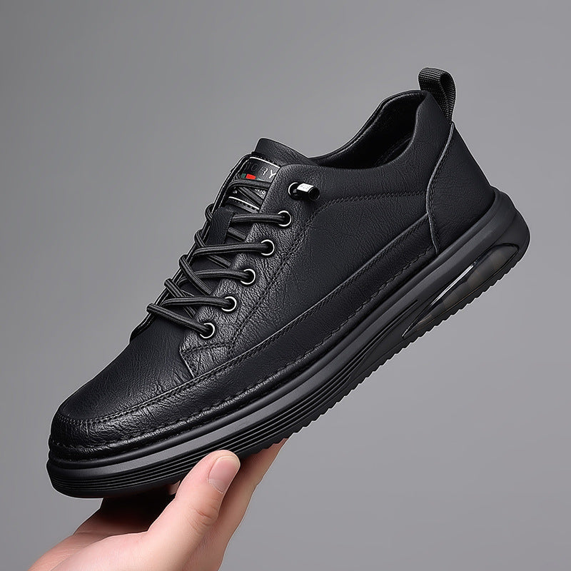 Carson | Amortyzowane Skórzane Sneakersy