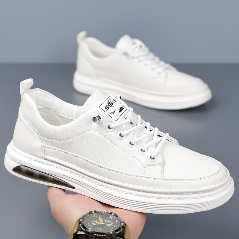 Carson | Amortyzowane Skórzane Sneakersy