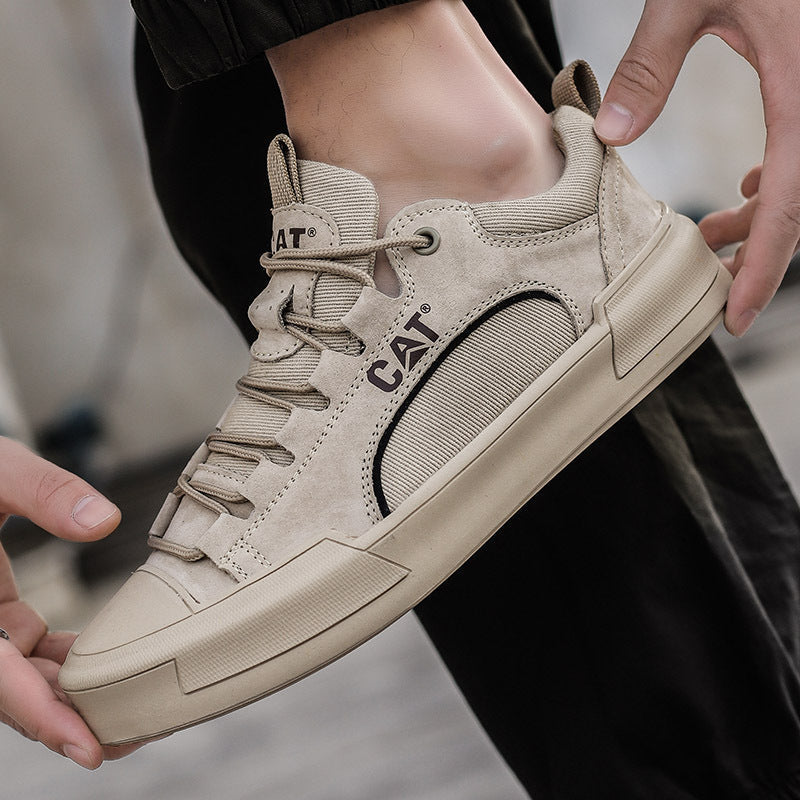 UrbanEdge | Skórzane Sneakersy Dzienne
