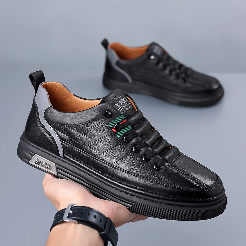 Sonnet | Wyściełane Skórzane Sneakersy