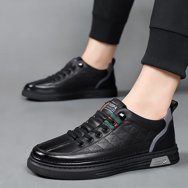 Sonnet | Wyściełane Skórzane Sneakersy