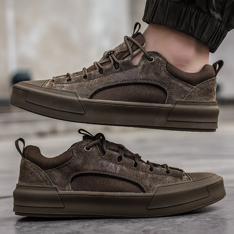 UrbanEdge | Skórzane Sneakersy Dzienne