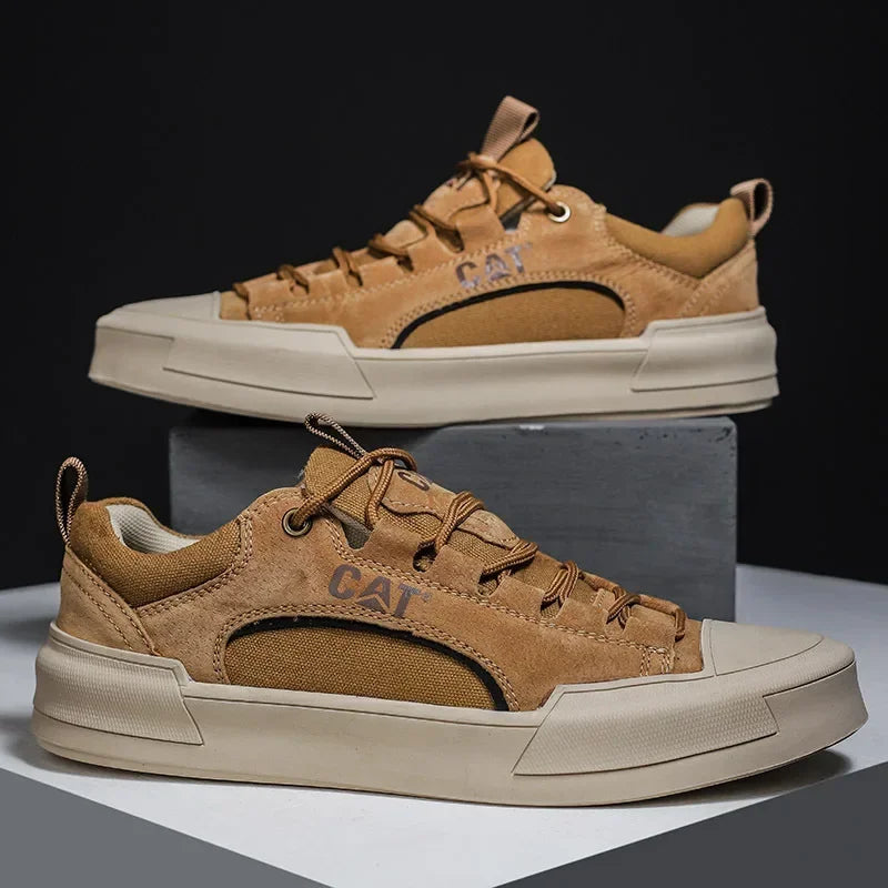 UrbanEdge | Skórzane Sneakersy Dzienne