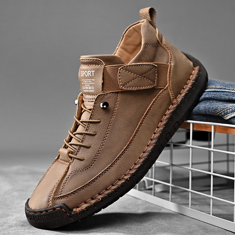 Hawthorne | Skórzane sneakersy męskie