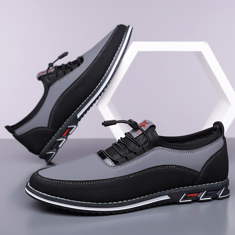 Lavio | Wygodne Skórzane Sneakersy