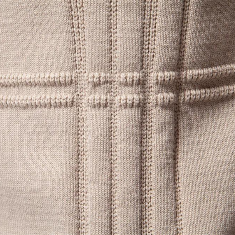 Maurizio | Elegancki Sweter Męski w Prążki