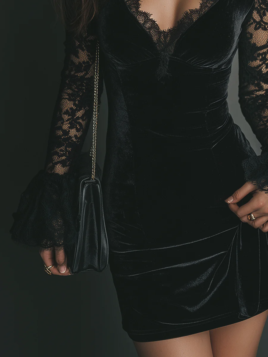 Orinthia | Elegancja w Wydaniu Noir: Sukienka, Która Definiuje Wieczorowy Szyk