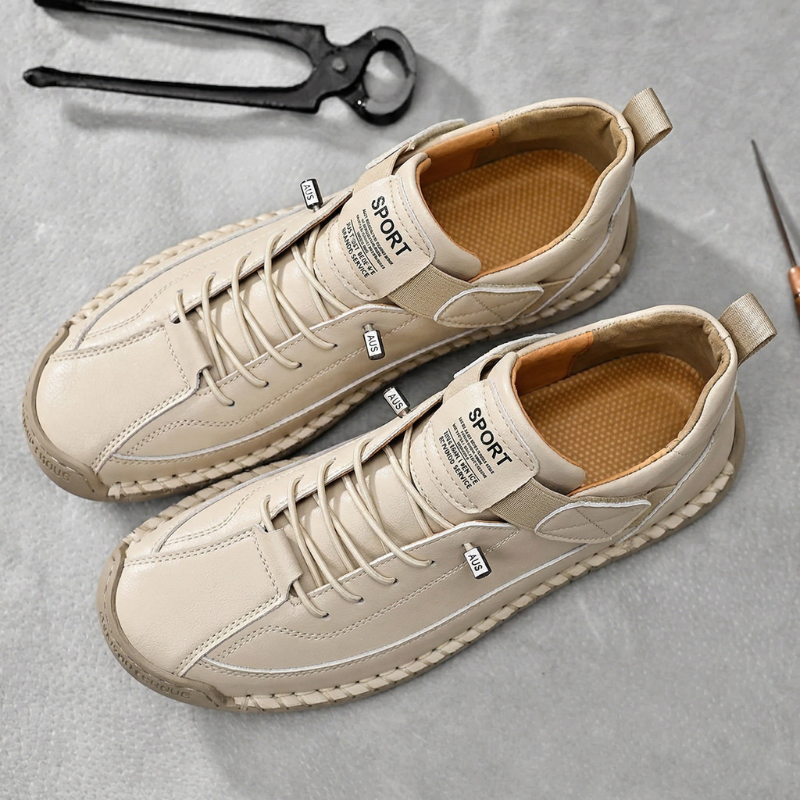 Hawthorne | Skórzane sneakersy męskie