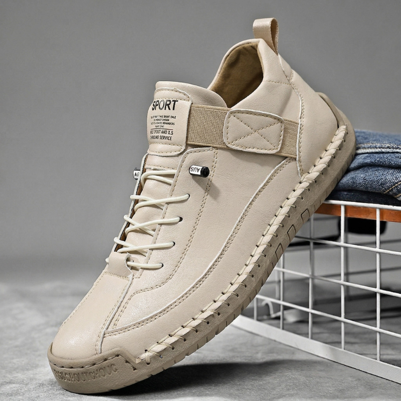 Hawthorne | Skórzane sneakersy męskie