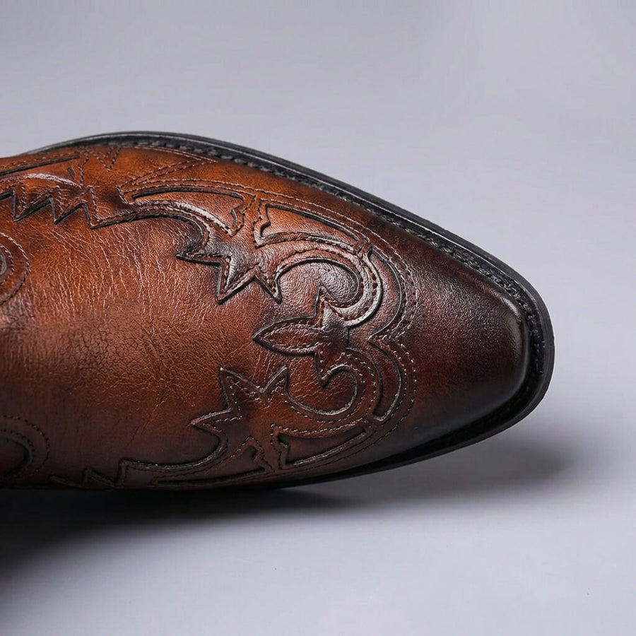Hawkins | Eleganckie Botki Skórzane