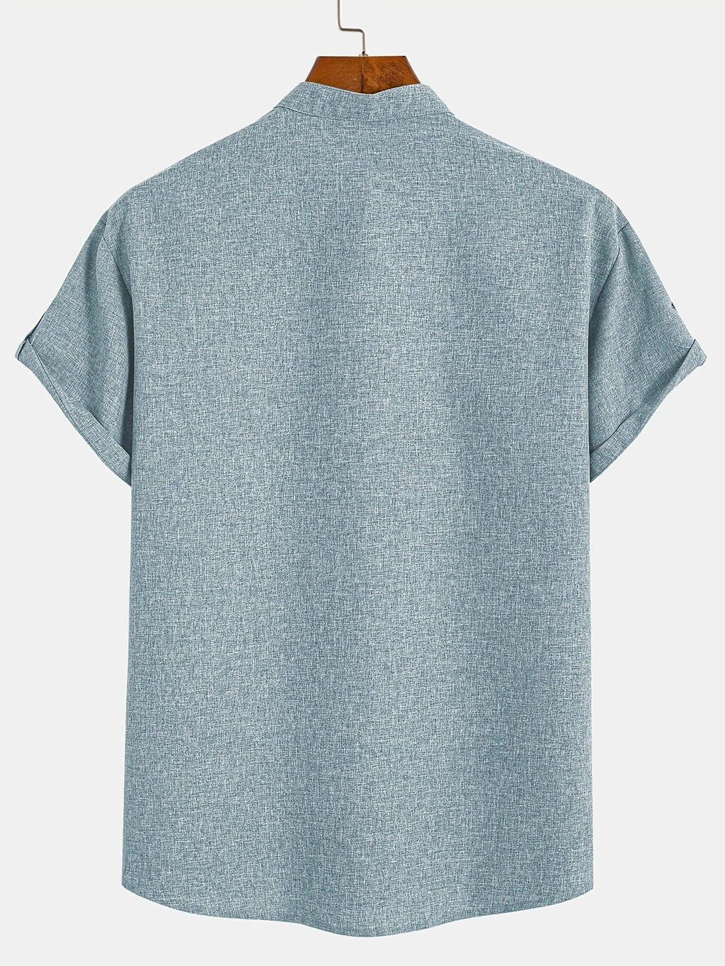 Leblanc™ | Elegancka koszula z krótkim rękawem i stójką