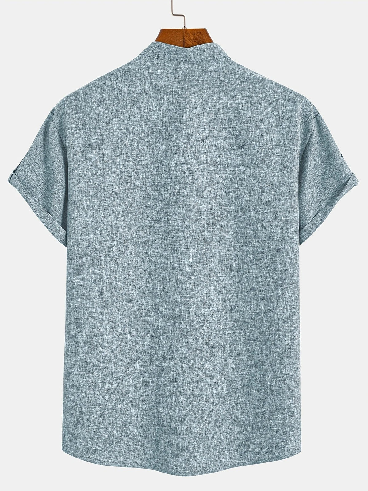 Leblanc™ | Elegancka koszula z krótkim rękawem i stójką