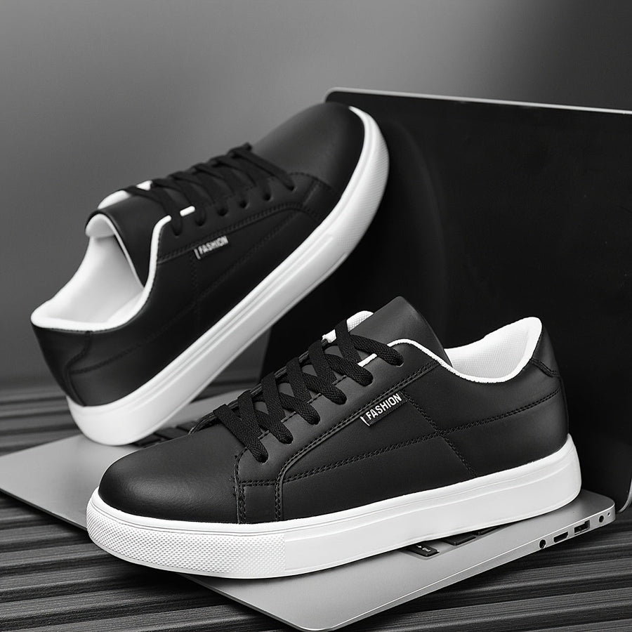 Nolan | Lekkie Skórzane Sneakersy
