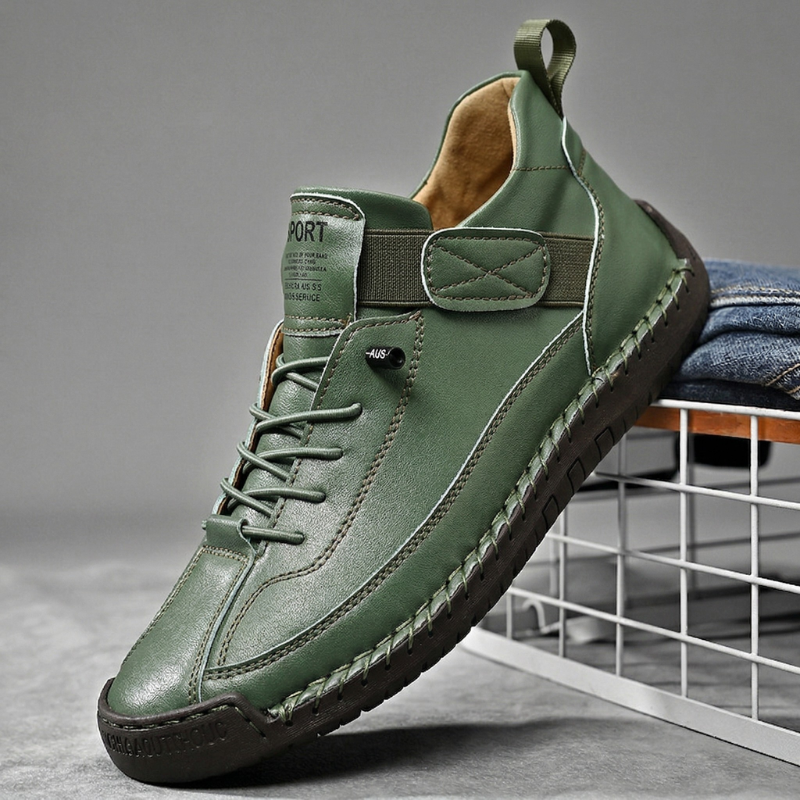 Hawthorne | Skórzane sneakersy męskie