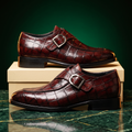 Valero | Skórzane Monki Croco