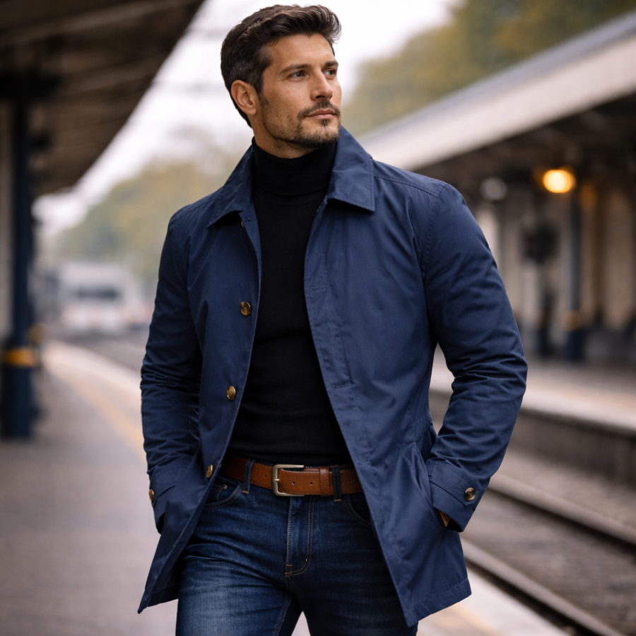 Lucas | Stylowy płaszcz męski