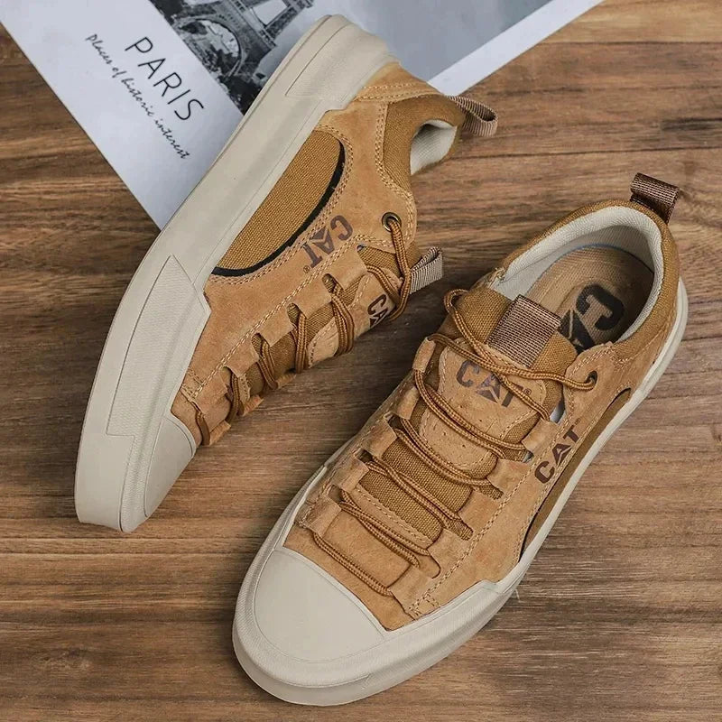 UrbanEdge | Skórzane Sneakersy Dzienne