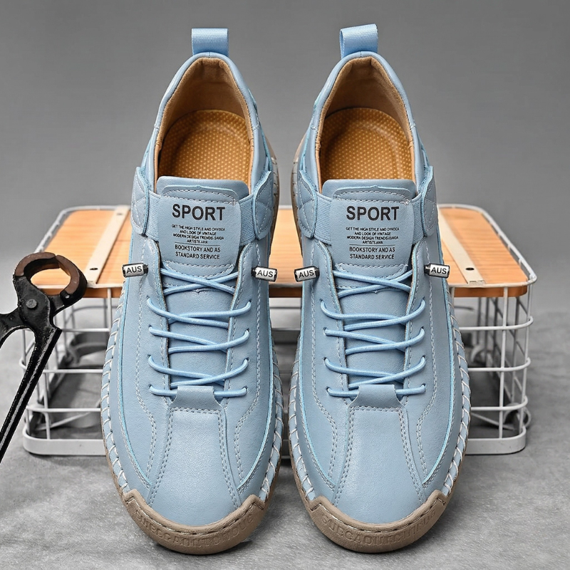 Hawthorne | Skórzane sneakersy męskie