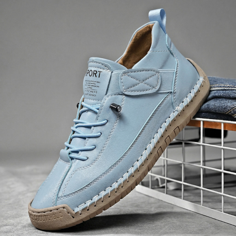 Hawthorne | Skórzane sneakersy męskie